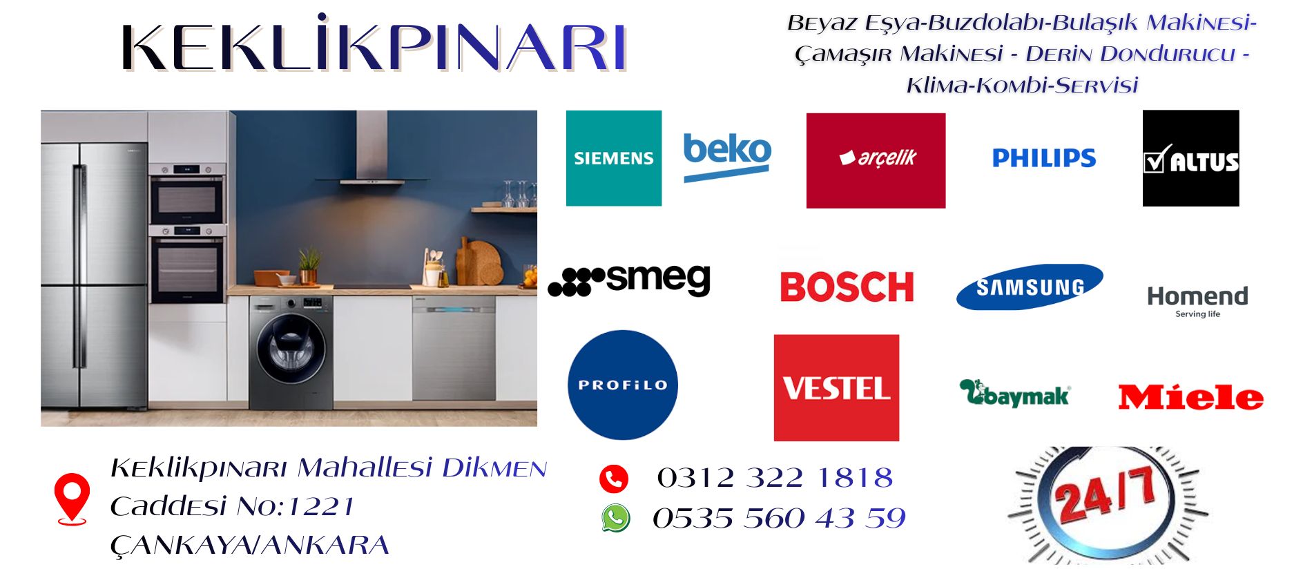 Keklikpınarı Beyaz Eşya